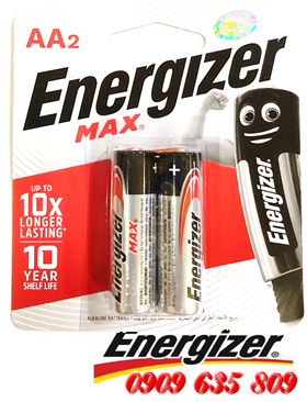 Energizer E91-BP2, Pin AA Energizer Max E91BP2 AAlkaline 1.5v Made in Singapore